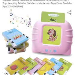 NEW In Box- Talking Flash Cards Educational Toy