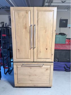 Kitchenaid Refrigerator with custom panels