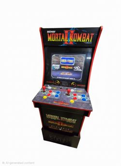 Arcade1Up Mortal Kombat with riser