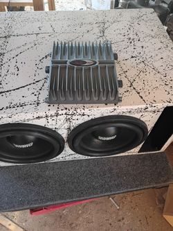 sundown 12s Ev.4 D4 with Rockford fosgate old school amp 1500.1