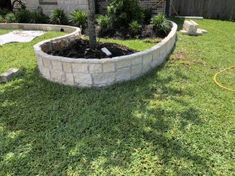 Stone Flowerbeds