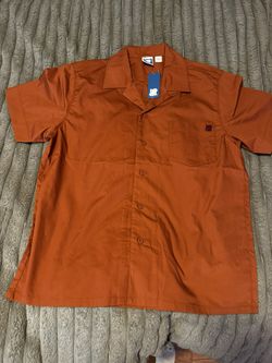 Brand New Clay Undefeated Poplin Polo Size Small