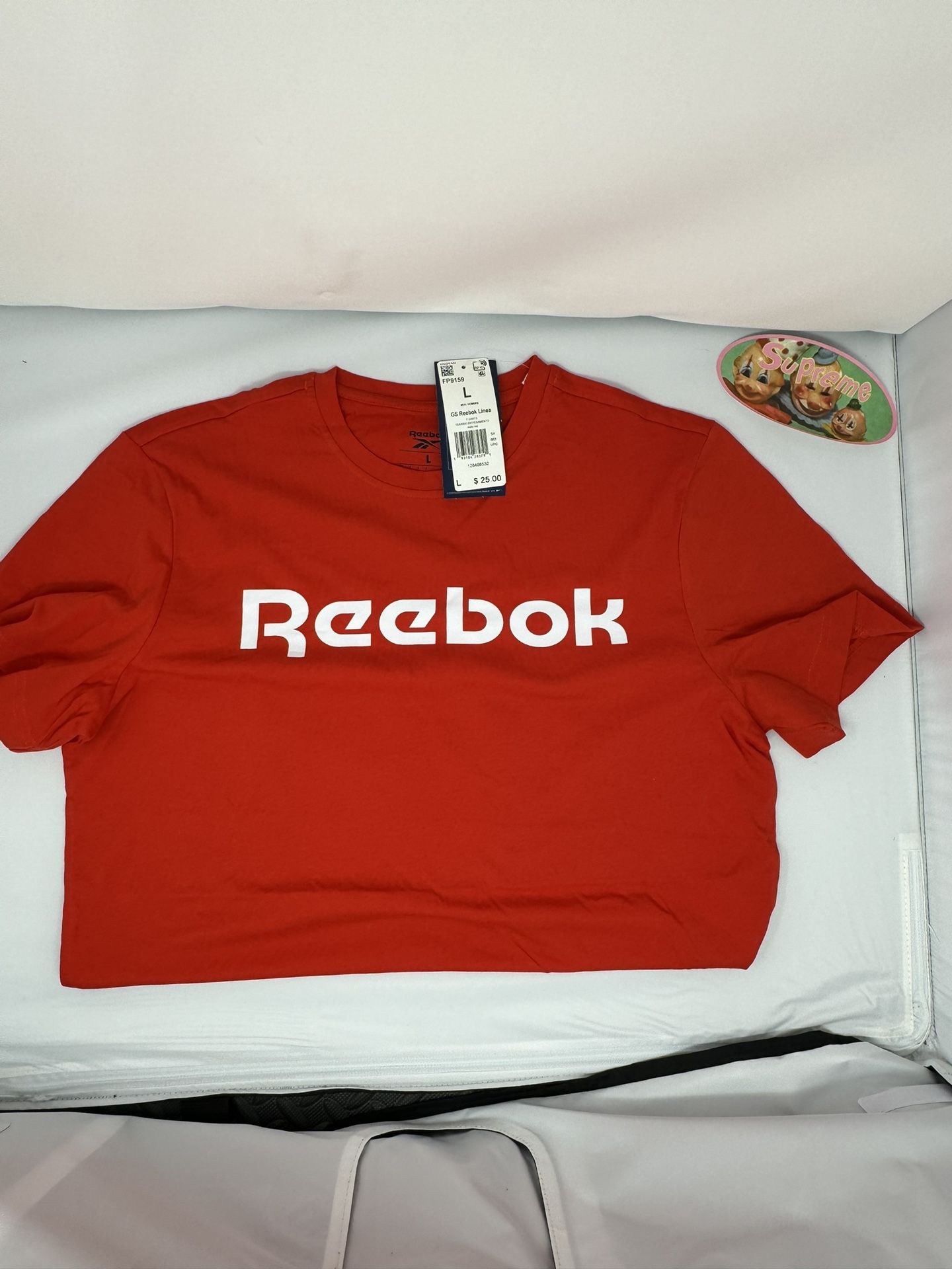 ReeBok Training Tee Shirt Red Large Mens