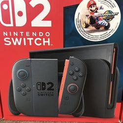 Nintendo Switch 2 MarioKart World Console Bundle (US Plug) $590