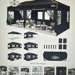 Pop Up Canopy Tent With Side Walls