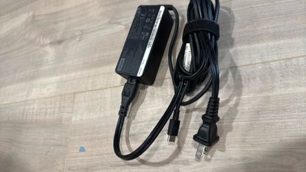 Genuine Lenovo 45w USB c laptop power supply charger