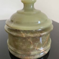 Green Marble Jar