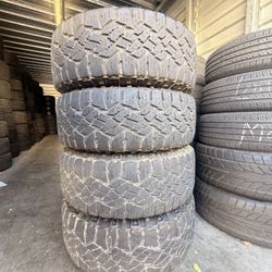 275/65/18 Goodyear Wrangler Duratrac 70%+ Tread (4)
