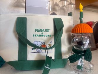 Starbucks x Snoopy Tote and Cup