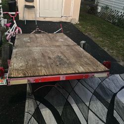 4 ft. x 8 ft. Multi Purpose Folding Utility Trailer