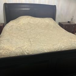 King Size Bedframe And Headboard 