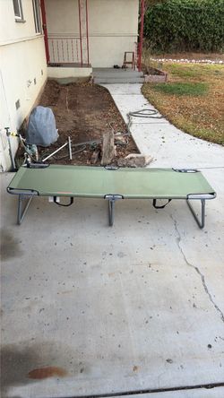 Folding Aluminium Tube Camping Cot