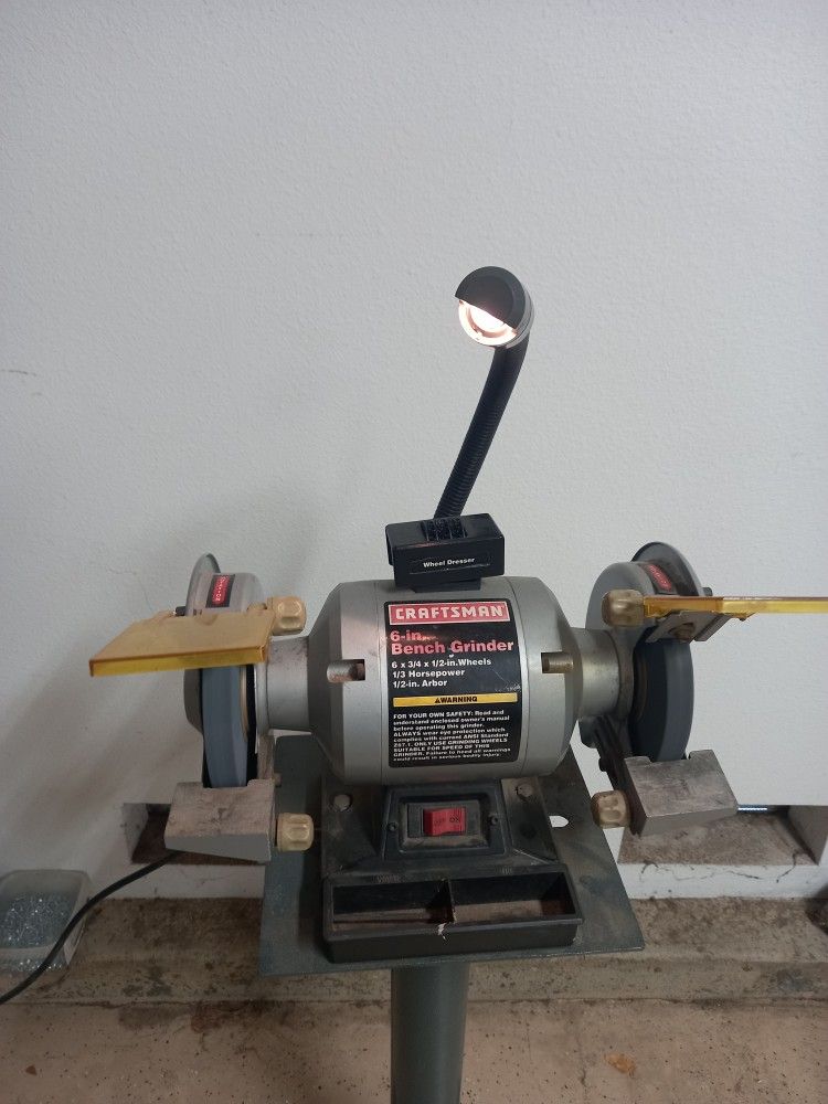 Craftsman 6in Bench Grinder for Sale in Riverside, CA OfferUp
