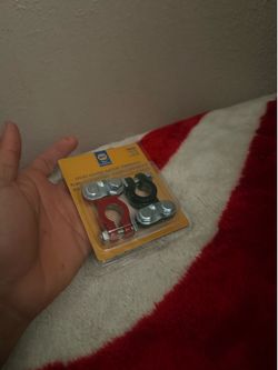 Cabilock 1Pair Battery Terminal Clamp Connectors for Car Truck Durable Battery Terminal Clips for Easy Installation Reliable Transmission