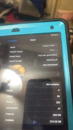 iPad 9th generation 256gb 10.2 inch