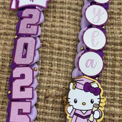 Hello Kitty Graduation Lei