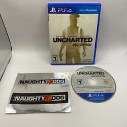 Uncharted The Nathan Drake Collection PS4 PlayStation 4 - Complete CIB Stickers