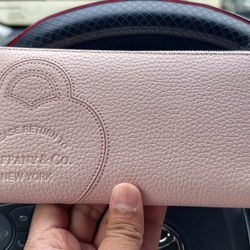 Tiffany & Co Large Wallet Pink 