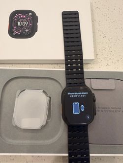 Apple Watch ULTRA 3 -Original Box, Cable, & NEW Ocean Band