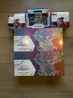 Pokemon prismatic SPC Destined rivals booster box 1st partner illustration collection, three super premium collection Pokemon prismatic SPC Destined r