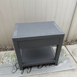 Bielecky Brother Rattan End Table 