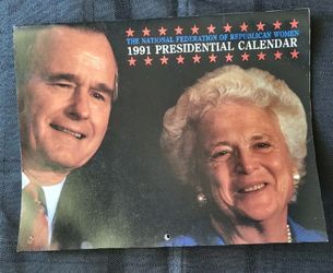 Vintage Republican Presidential Women calendars  $10 ea.