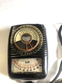 Camera light meter