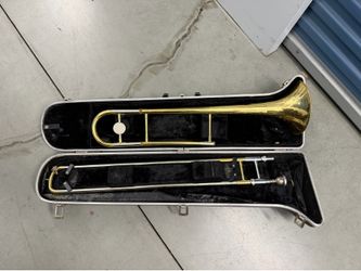 Trombone, Case & stand