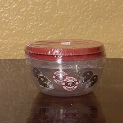 SF 49ers  2pk Small Storage Containers 