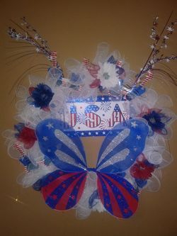 Forth of July wreath