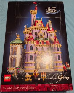 LEGO Disney Beauty and the Beast Castle 43263 - Open Box Sealed Bags