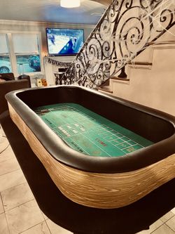 7’ Craps Table Top