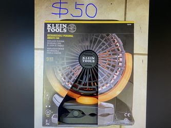 Chargeable personal fan