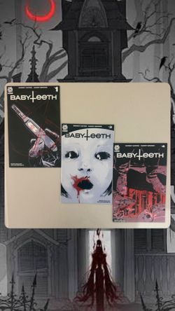 Aftershock BabyTeeth 3 issue comic book lot