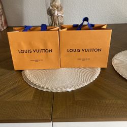 Two Small Louis Vuitton bag wide
