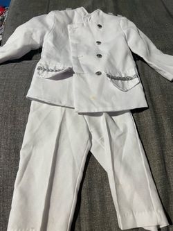 White Suit size 24 Months