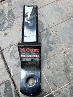 Curt Ball Mount 7500 Pounds 2 Inches Drop 3/4 Rise 1 Inch Hole
