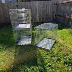 T.E. Scott Heavy Duty Large Wire Dog Crates
