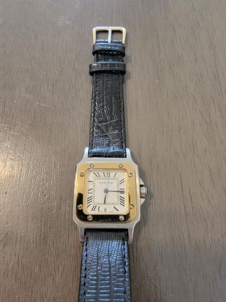 Cartier Santos Ladies. Early 2000's. Great Condition