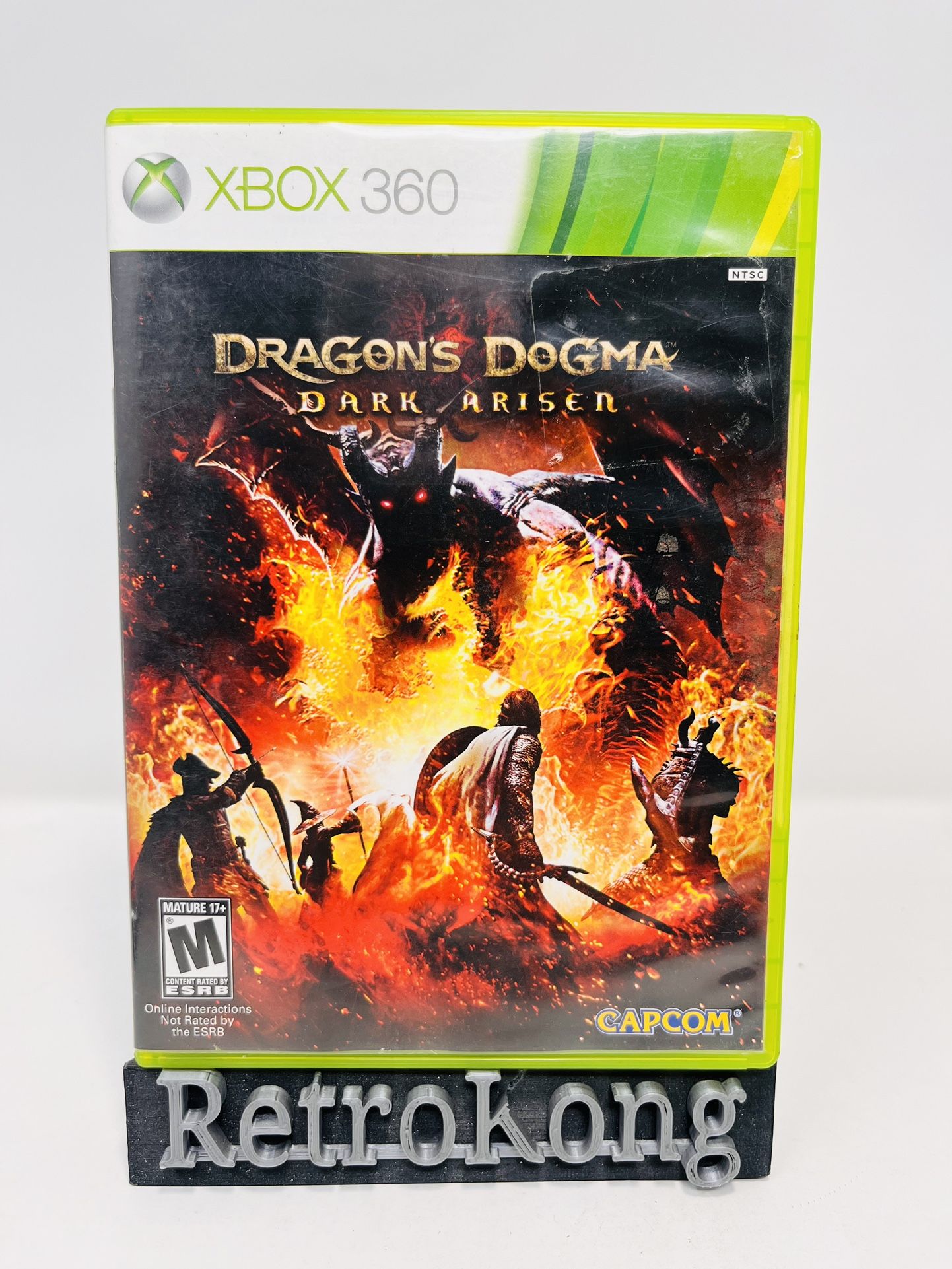 Dragon's Dogma Dark Arisen (Microsoft Xbox 360, 2013) No Manual - TESTED