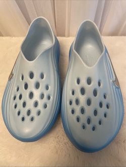 Nike Foam Runner Slip-On Shoes Blue size 5