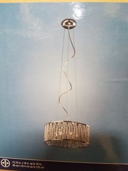 New 6 Light Crystal Pendant