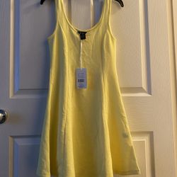 New Women’s Yellow Dress