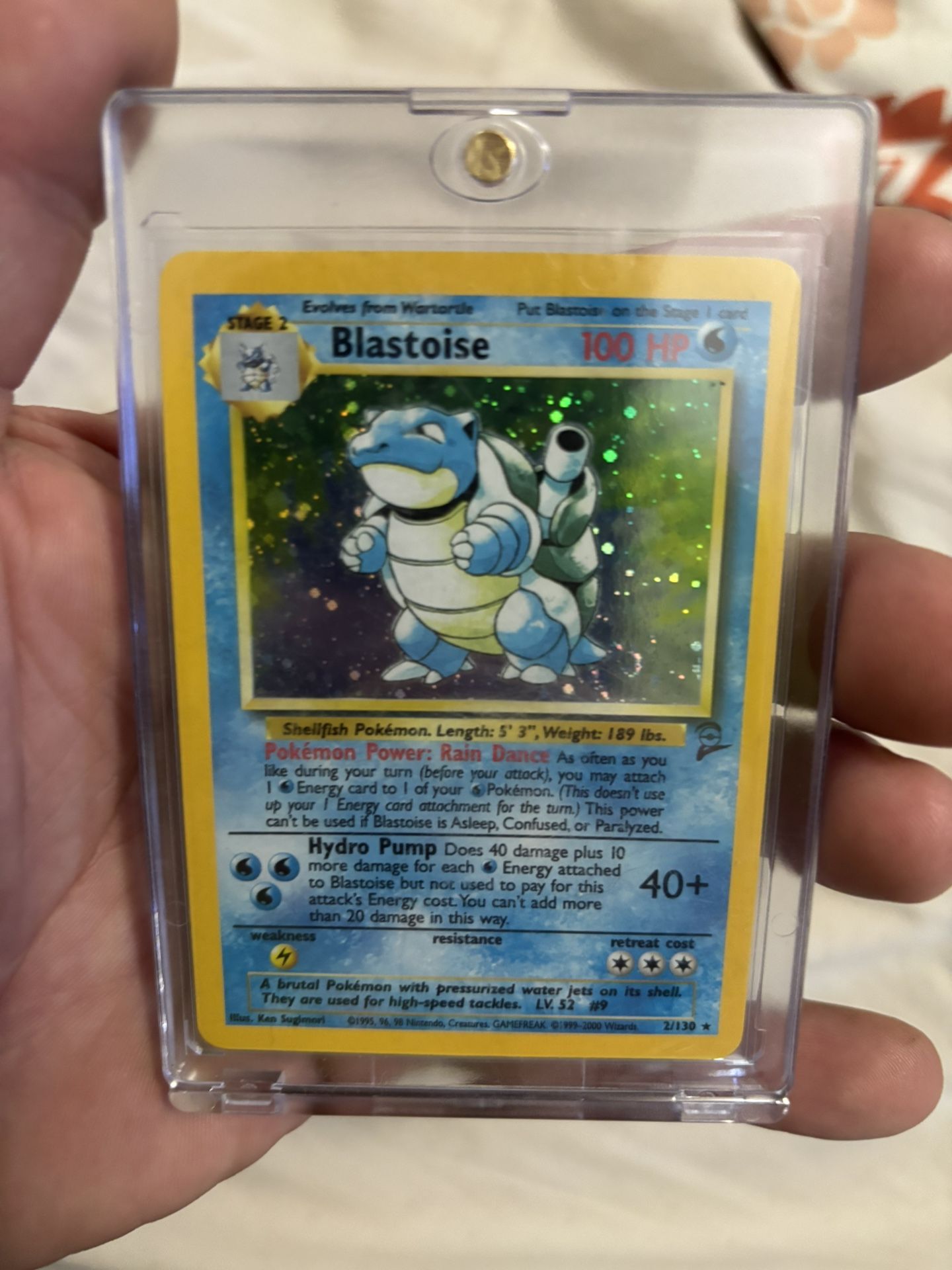 Pokémon Base Set 2 Blastosie Almost In mint Condition