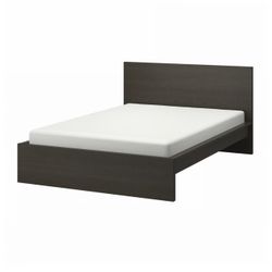 IKEA MALM Bed Frame- Dark Brown- Queen 