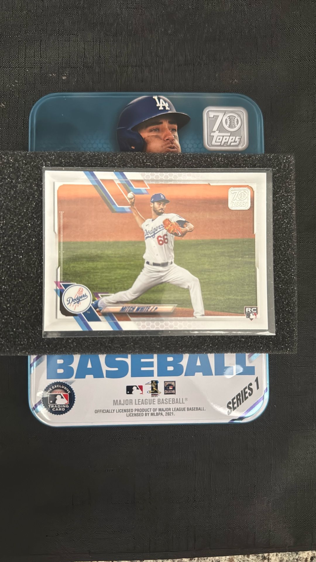 Mitch White Topps RC