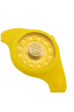 Versus Versace Yellow Silicone Watch
