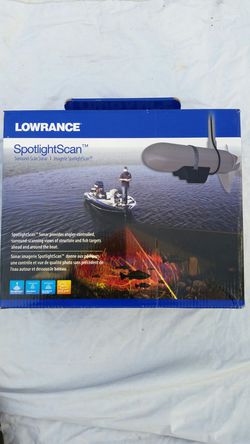 Lowrance Spotlight Scan transducer