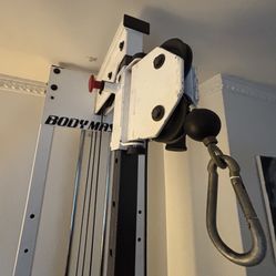 GYM-QUALITY 3-SIDED WEIGHT TOWER - Row, Lat, Upright 🏋️‍♂️