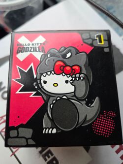 Hello kitty godzilla